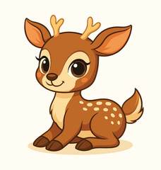 baby fox on the grass on a white background	