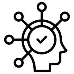 Networking Icon Outline