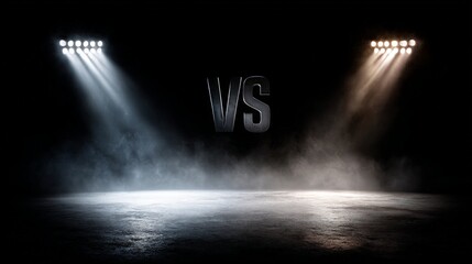 Dramatic Lighting Contrast Versus Scene
