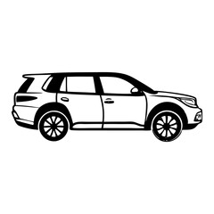 Ultimate Black   Vehicle Silhouette Symbol Icon Perfect for Design Projects