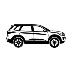 Black   Vehicle Silhouette Symbol Icon Perfect for Presentations, Designs & More