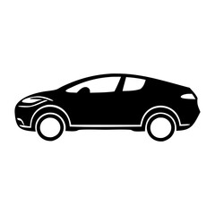 Black   Vehicle Silhouette Symbol Icon Perfect for Presentations, Websites, and Designs