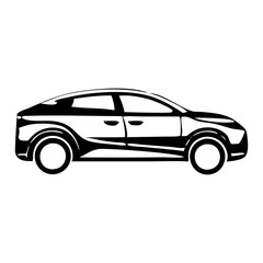 Ultimate Black   Vehicle Silhouette Symbol Icon Perfect for Design Projects