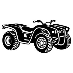 Naklejka premium Pure Black Vehicle Silhouette Symbol Icon Versatile Texture for Design Projects