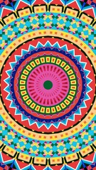 Obraz premium mandala motif design, kaleidoscope motif, mandala pattern, kaleidoscope pattern, wallpaper, mandala, kaleidoscope. HD