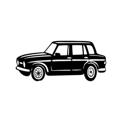 Black   Vehicle Silhouette Symbol Icon Solid Color Texture for Design Projects