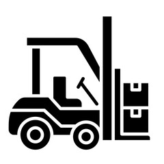 Forklift  Icon Element For Design	