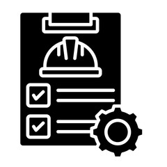 Work Order  Icon Element For Design	