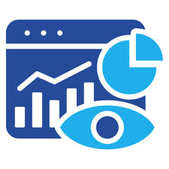 Visualization Icon Dual Tone Color