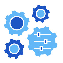 Gear Settings  Icon Element For Design	