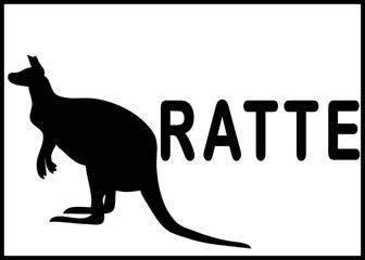Rätsel Bilderrätsel Kängururatte 