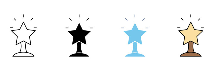 PRIZE concept line icon. Simple element illustration.