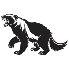 bear vinyl ready vector illustration