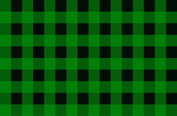 緑のバッファローチェック スウォッチ