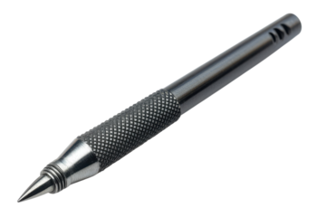 Automatic Center Punch Tool Heavy Duty Spring Loaded High Impact Hand Tool For Metal Wood on transparent background