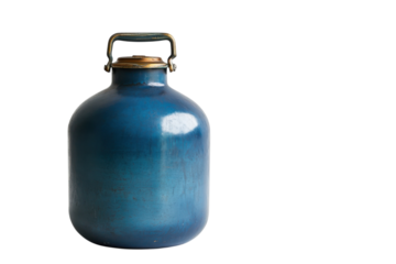 Vintage Blue Jug Photography Rustic Kitchen Decor Enamelware Collection Antique Milk Container on transparent background