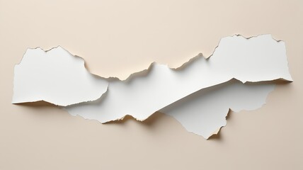 torn paper with space for text