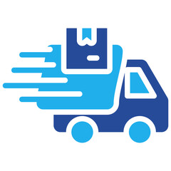 Delivery Icon Dual Tone Color