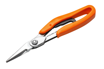 Orange handled trimming tool
