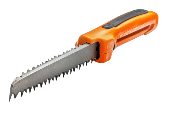 Orange handled drywall saw