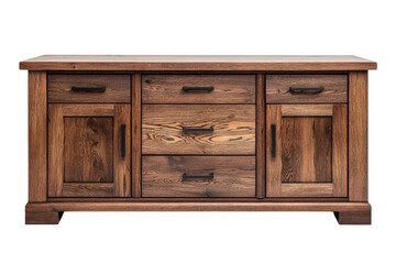 Wooden cabinet with drawers