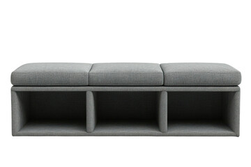 Upholstered storage ottoman