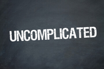 uncomplicated	