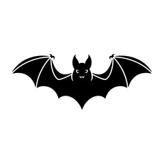 set of halloween bat