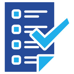 Checklist Icon Dual Tone Color