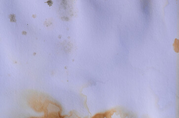 Vintage surface of a piece of paper with traces of dirt and dust