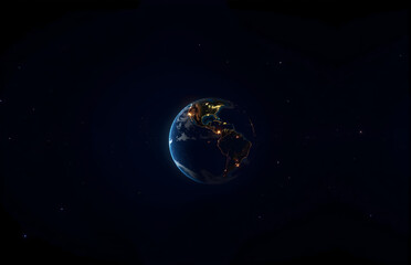 EarthNightViewFromSpace