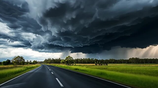 Climate change fuels severe weather events showcasing natures strength in dramatic ways.