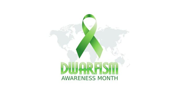 dwarfism awareness month motion video, ideal for dwarfism awareness month celebration