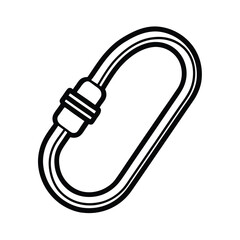 All American Carabiner Clip Blister Pack