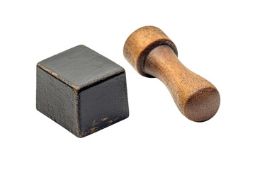 Cube and wooden instrument