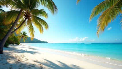 Tropical Beach Paradise Sun, Sand, and Serenity Escape