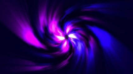 Vibrant purple and blue cosmic nebula cloud rotating and swirling dynamically against deep space video background for energy, astronomy, science, universe, stars, interstellar motion design - Powered by Adobe