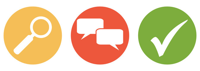 Kommentare suchen und finden - Button Banner