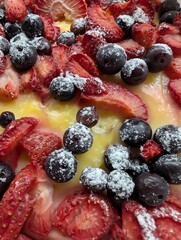 detail of fruit cake