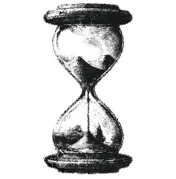 Sand Timer Drawing
