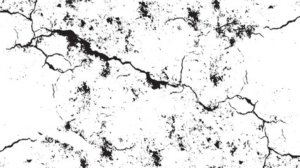Vector grunge cracked texture style cracked texture, distress grunge texture, cracked  dust overlay textured
