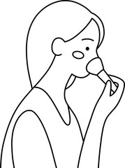 볼터치 흑백