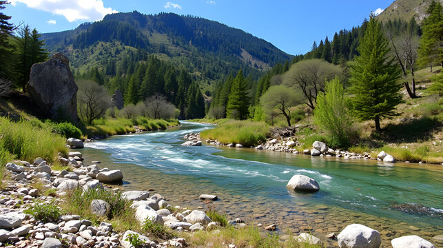 The upper course of the Zrmanja River and immediately after the source (Velebit Nature Park, Croatia) - der Oberlauf des Flusses Zrmanja und unmittelbar nach der Quelle (Naturpark Velebit, Kroatien)