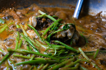 hot eel stew, a Korean cuisine