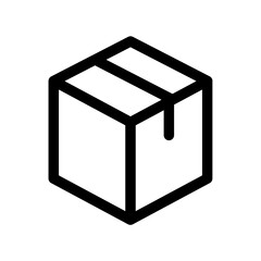 Box packaging icon