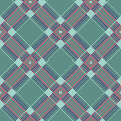 Vector - squares scottish style seamless pattern.