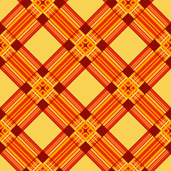 Vector - squares scottish style seamless pattern.