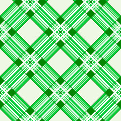 Vector - squares scottish style seamless pattern.