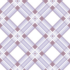 Vector - squares scottish style seamless pattern.