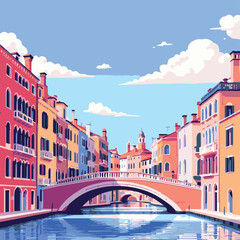 canal in venice italy